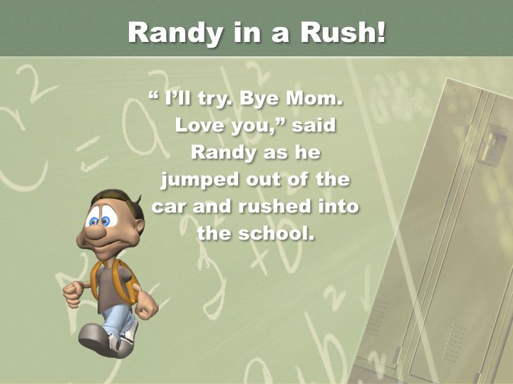 Randy in a  Rush - Revised.011